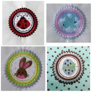 Spring Applique Patches