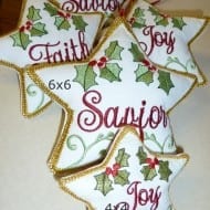 Stars of Christmas (5×5 6×6)