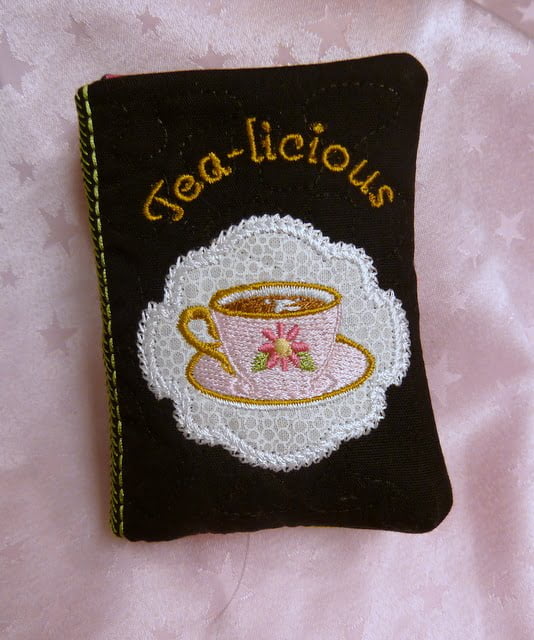 Bag Insert - Applique Machine Embroidery Design