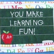 Teacher Mug Rug