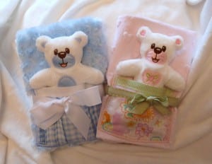 Teddy Bear Baby Blankie