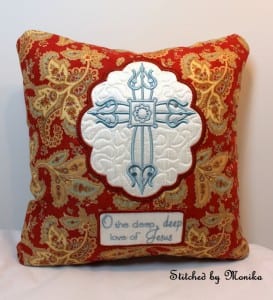 Easter Pillow Cross – 6×10