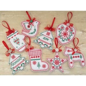 Nordic Christmas Ornaments