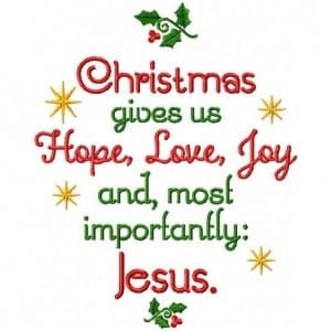 Hope, Love, Joy