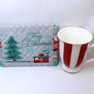 Merry Christmas Mug Rug (5×7) · Oma's Place