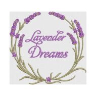 Lavender Wreath (5x7)