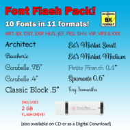 Oma's Font Flash Pack
