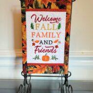Welcome Fall Mini Quilt (7x11)