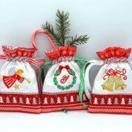 Christmas Drawstring Bags (5x7)