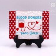 Blood Donors Mug Rug (5x7)