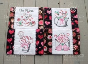 Colorline Valentine’s Mug Rug Set (5×7)