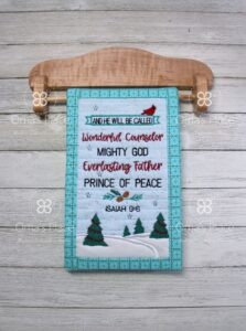 Prince of Peace Mini Quilt (6×10)