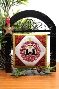 Nativity Tiny Quilt (6” x 6”)