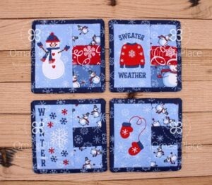 Winter Coasters (5×7)