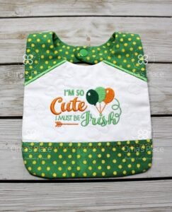 So Cute Bib (8×12)